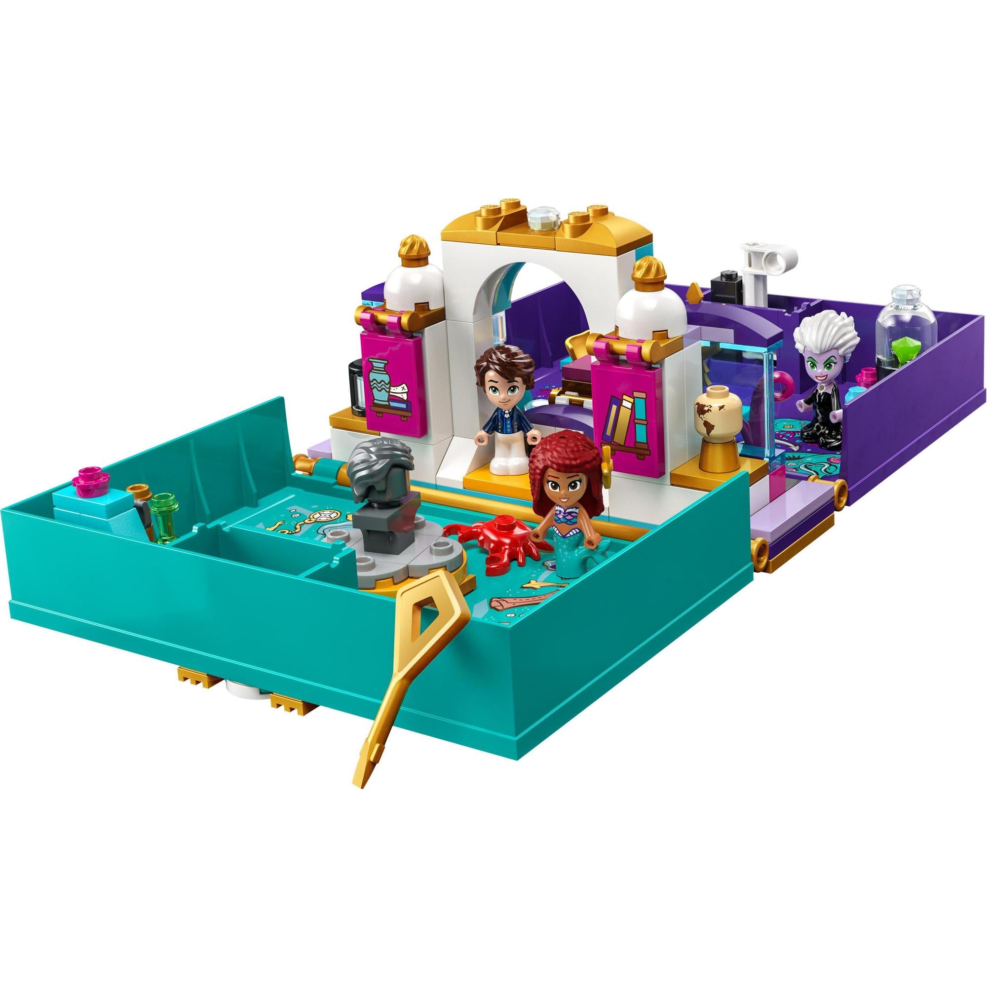 LEGO® | 43213 | Die kleine Meerjungfrau – Märchenbuch