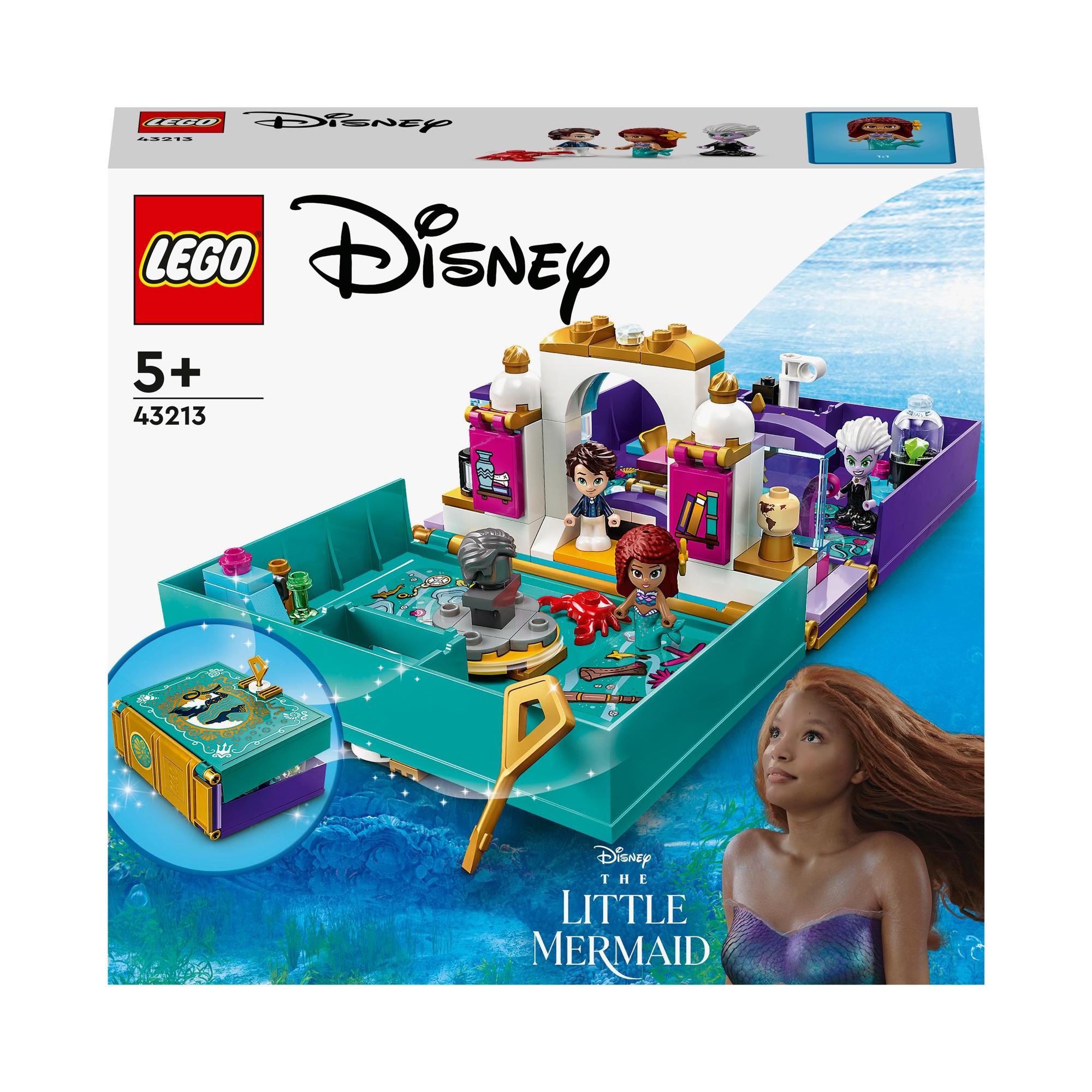 LEGO® | 43213 | Die kleine Meerjungfrau – Märchenbuch