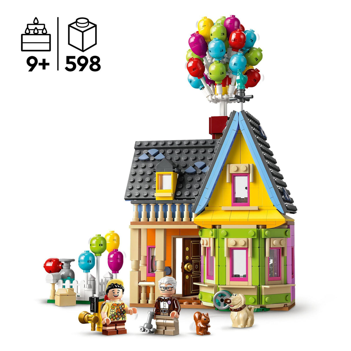 LEGO® | 43217 | Carls Haus aus „Oben“