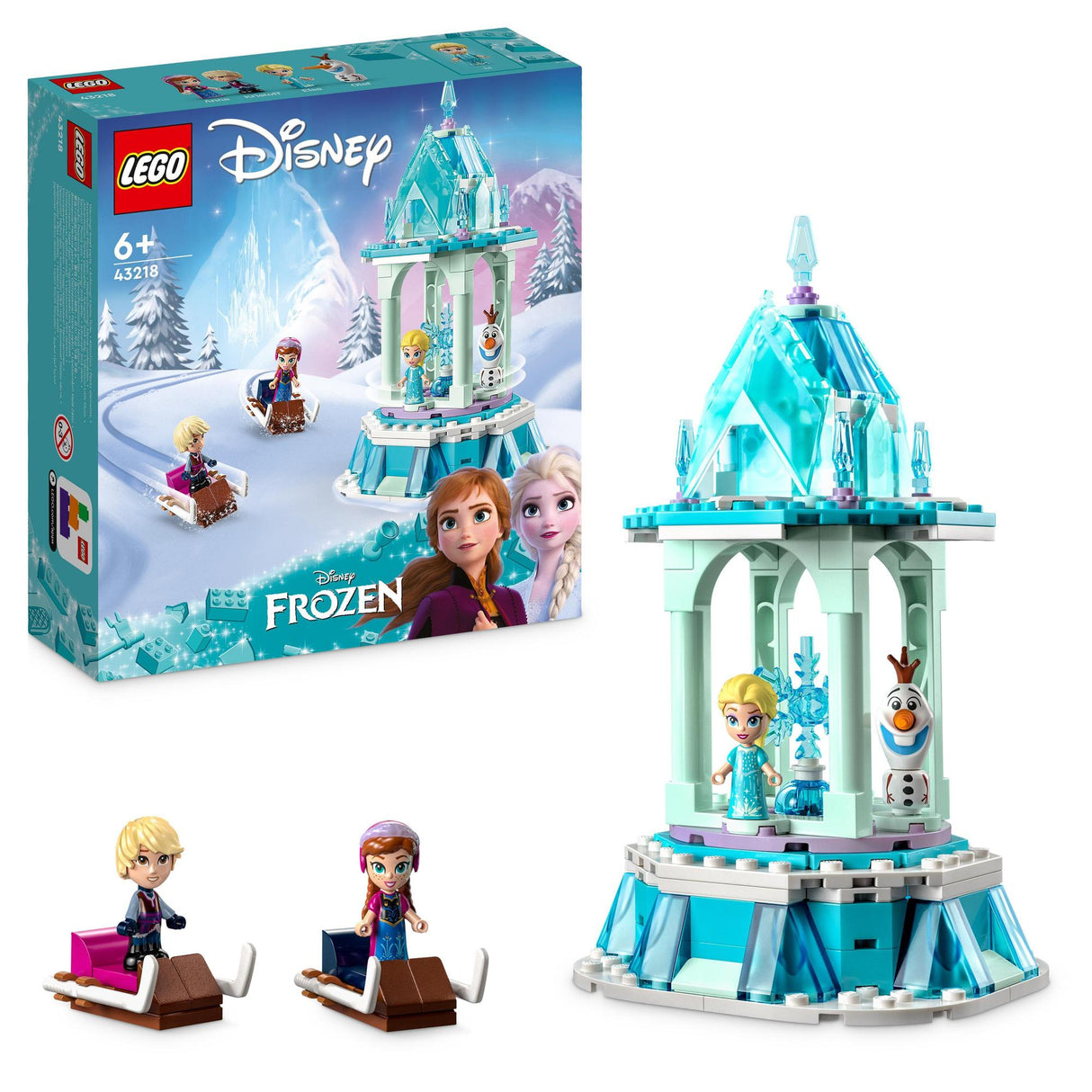 LEGO® | 43218 | Annas und Elsas magisches Karussell