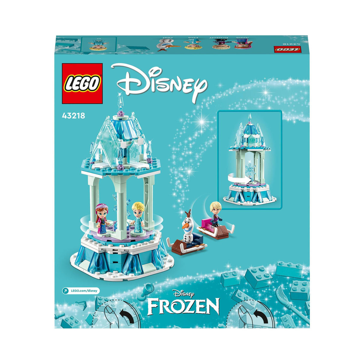 LEGO® | 43218 | Annas und Elsas magisches Karussell