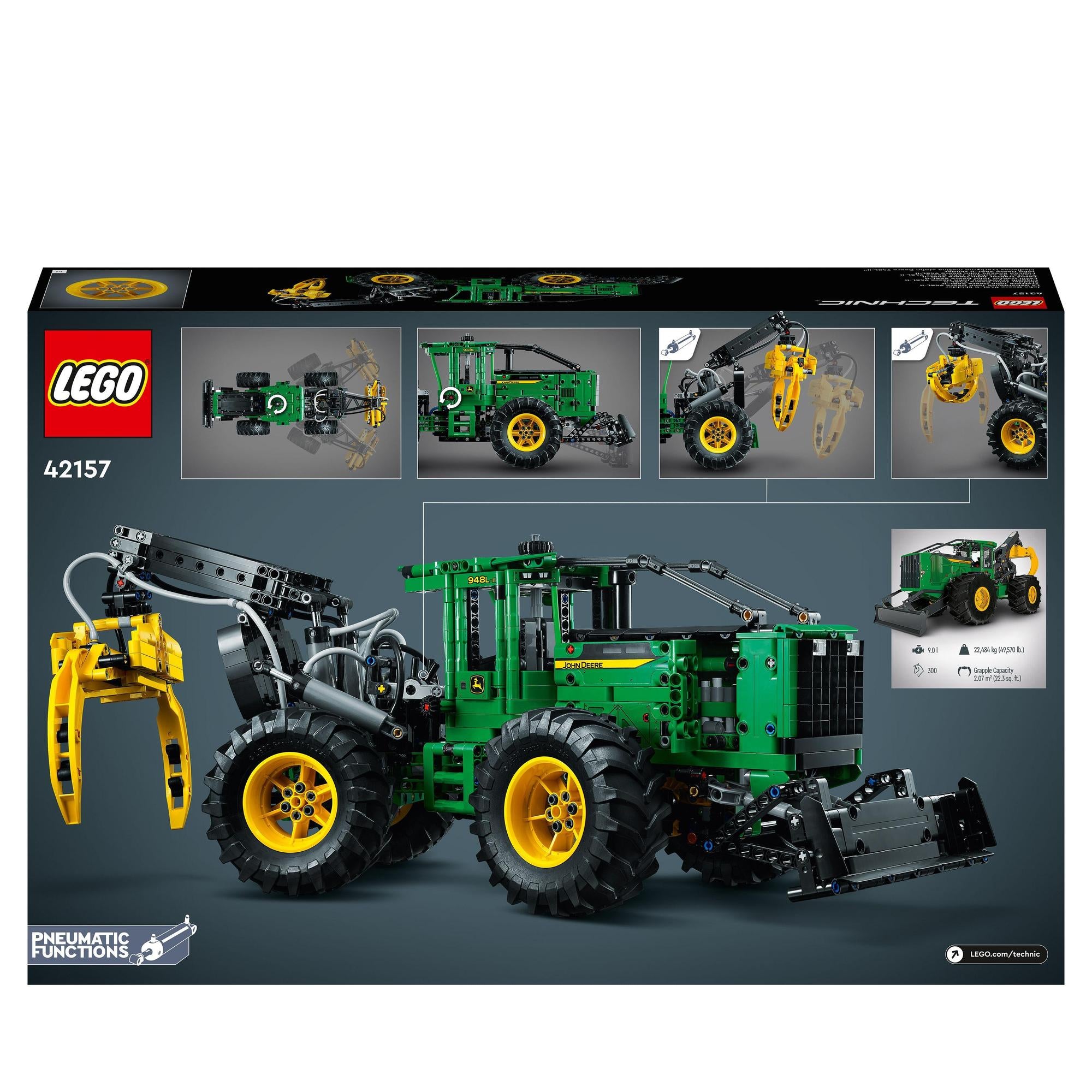 LEGO® | 42157 | John Deere 948L-II Skidder