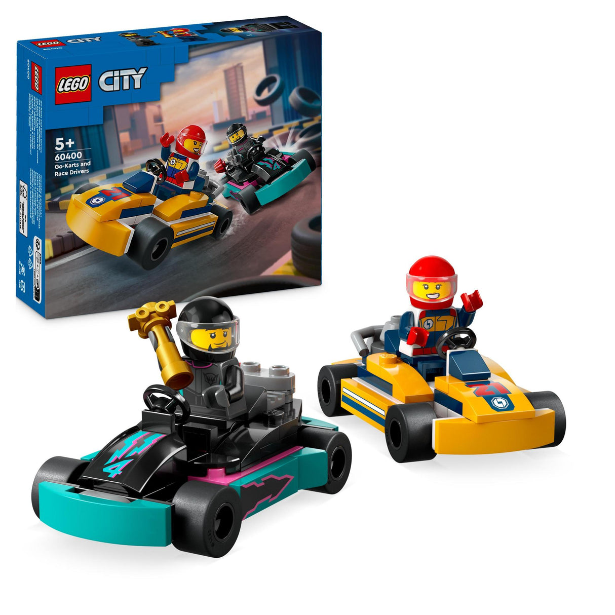 LEGO® | 60400 | Go-Karts mit Rennfahrern