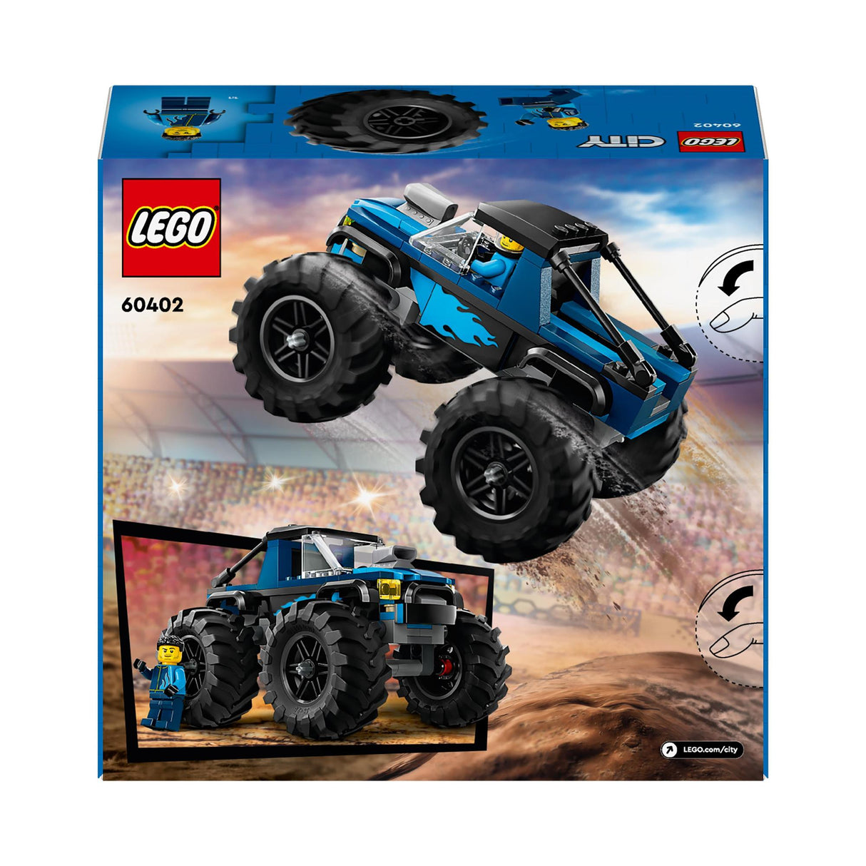 LEGO® | 60402 | Blauer Monstertruck