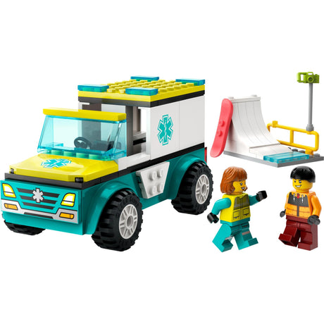 LEGO® | 60403 | Rettungswagen und Snowboarder