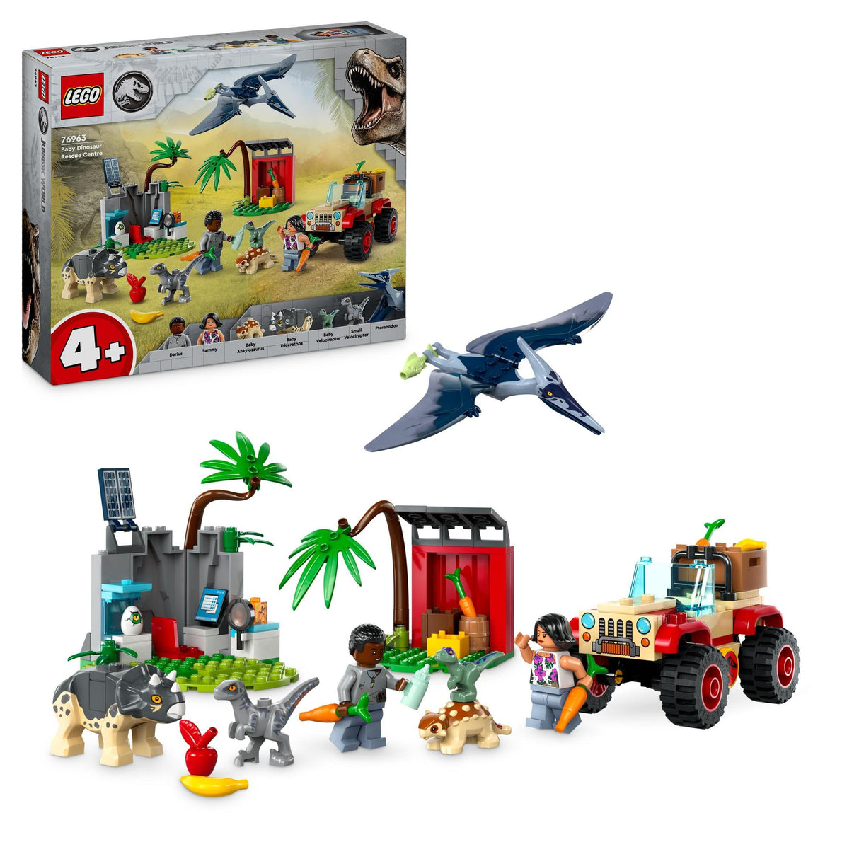 LEGO® | 76963 | Rettungszentrum für Baby-Dinos