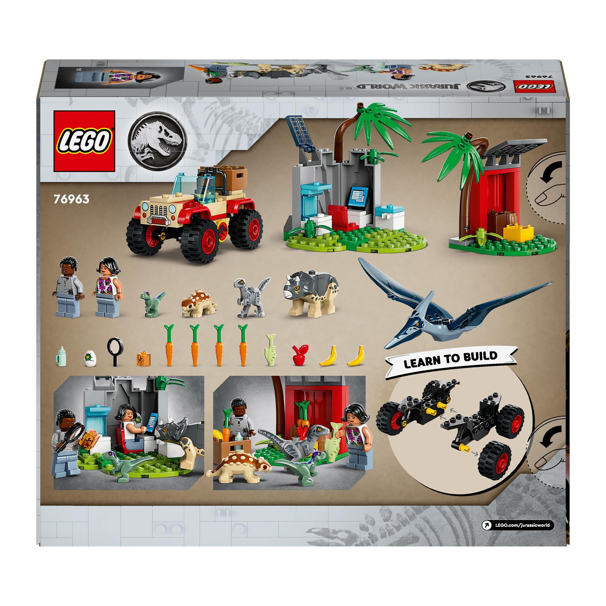 LEGO® | 76963 | Rettungszentrum für Baby-Dinos