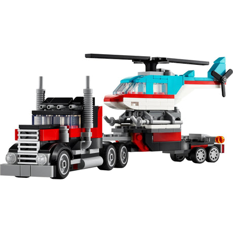 LEGO® | 31146 | Tieflader mit Hubschrauber