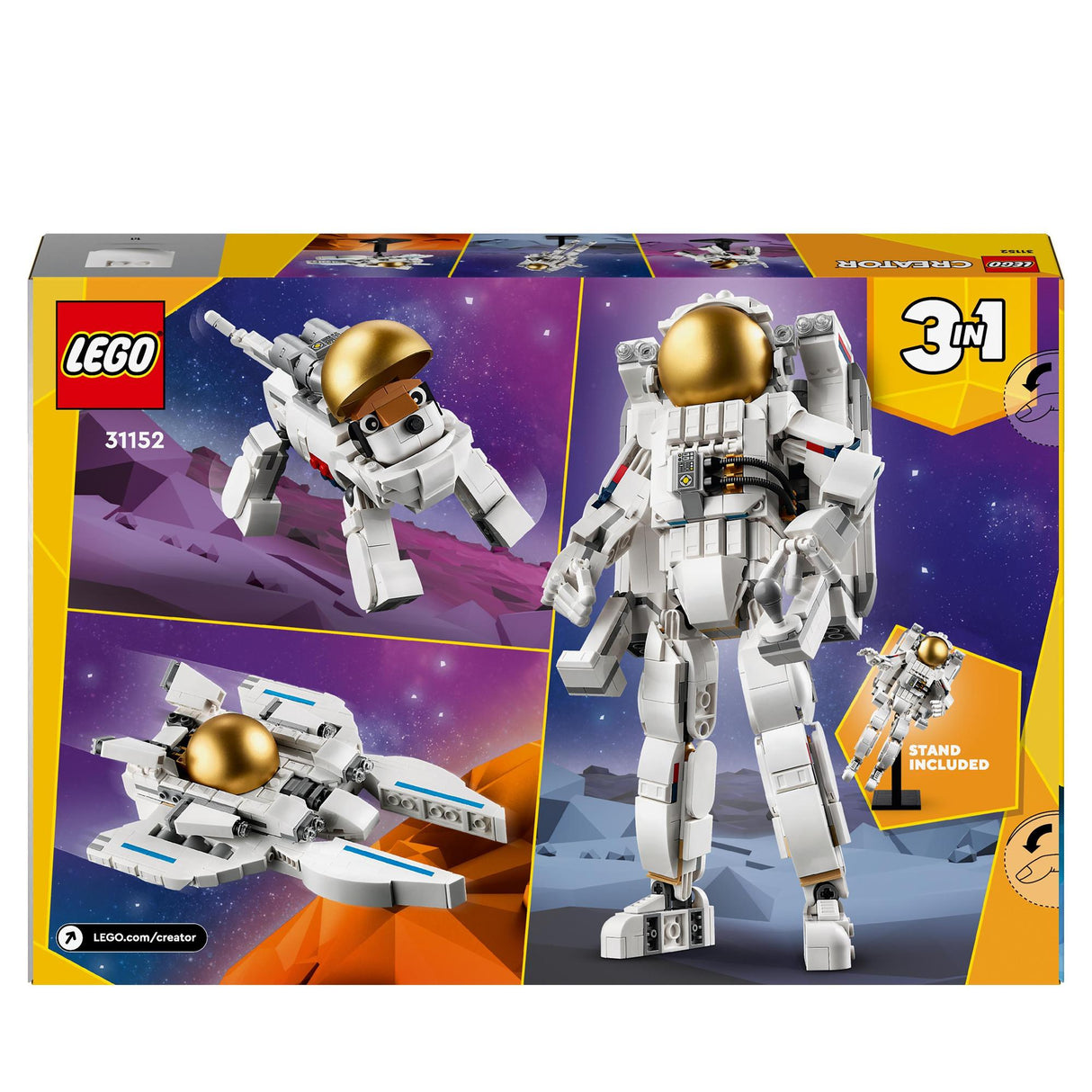 LEGO® | 31152 | Astronaut im Weltraum