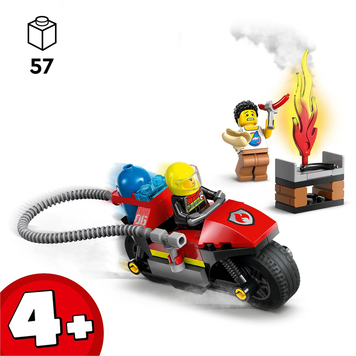 LEGO® | 60410 | Feuerwehrmotorrad