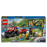 LEGO® | 60412 | Feuerwehrgeländewagen mit Rettungsboot