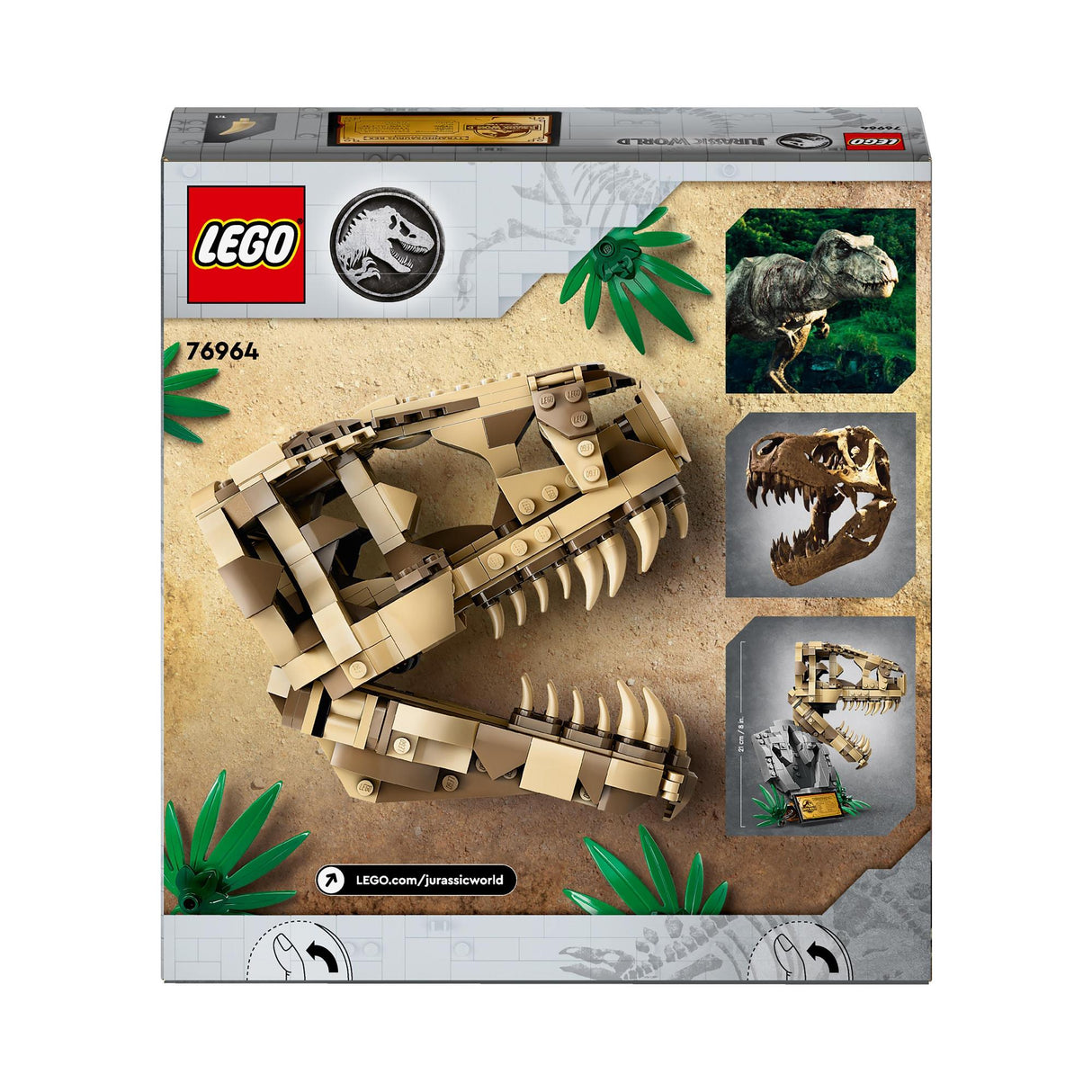LEGO® | 76964 | Dinosaurier-Fossilien: T.-rex-Kopf