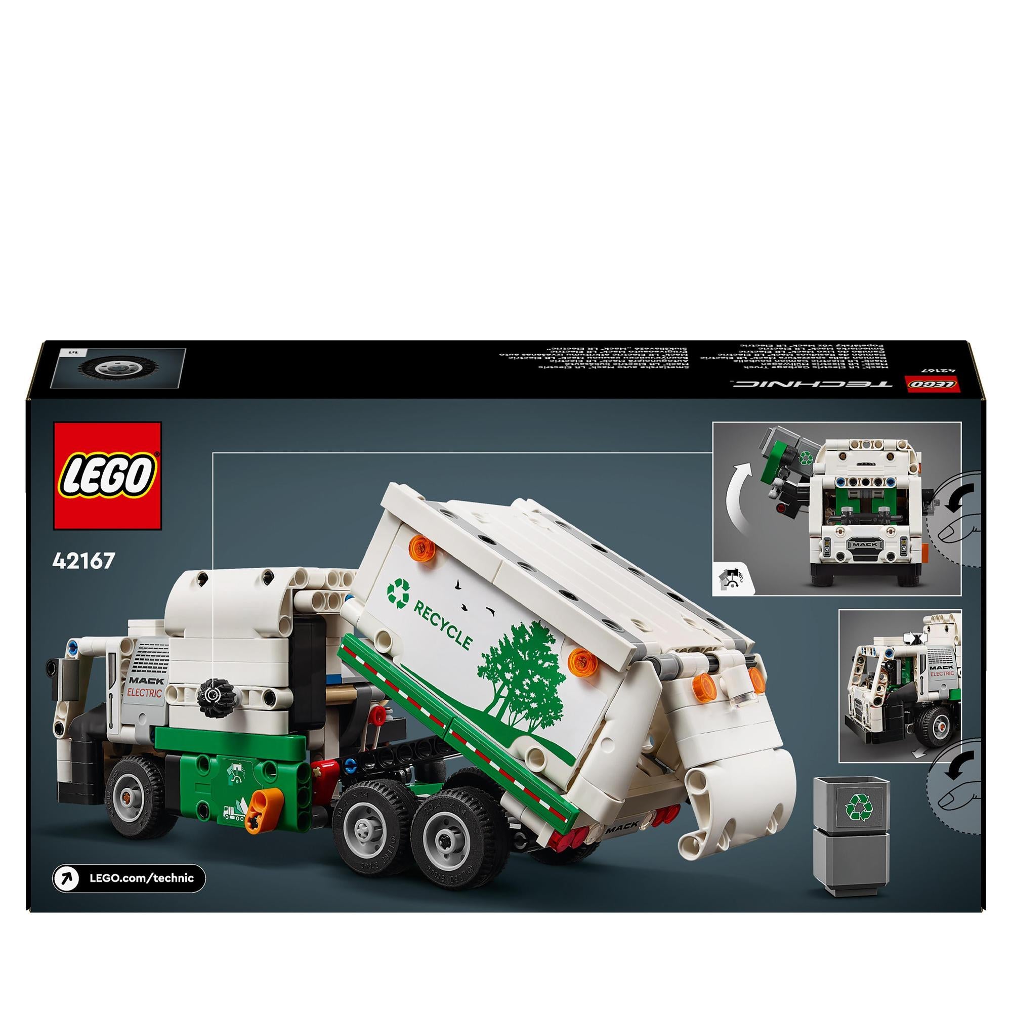 LEGO® | 42167 | Mack® LR Electric Müllwagen