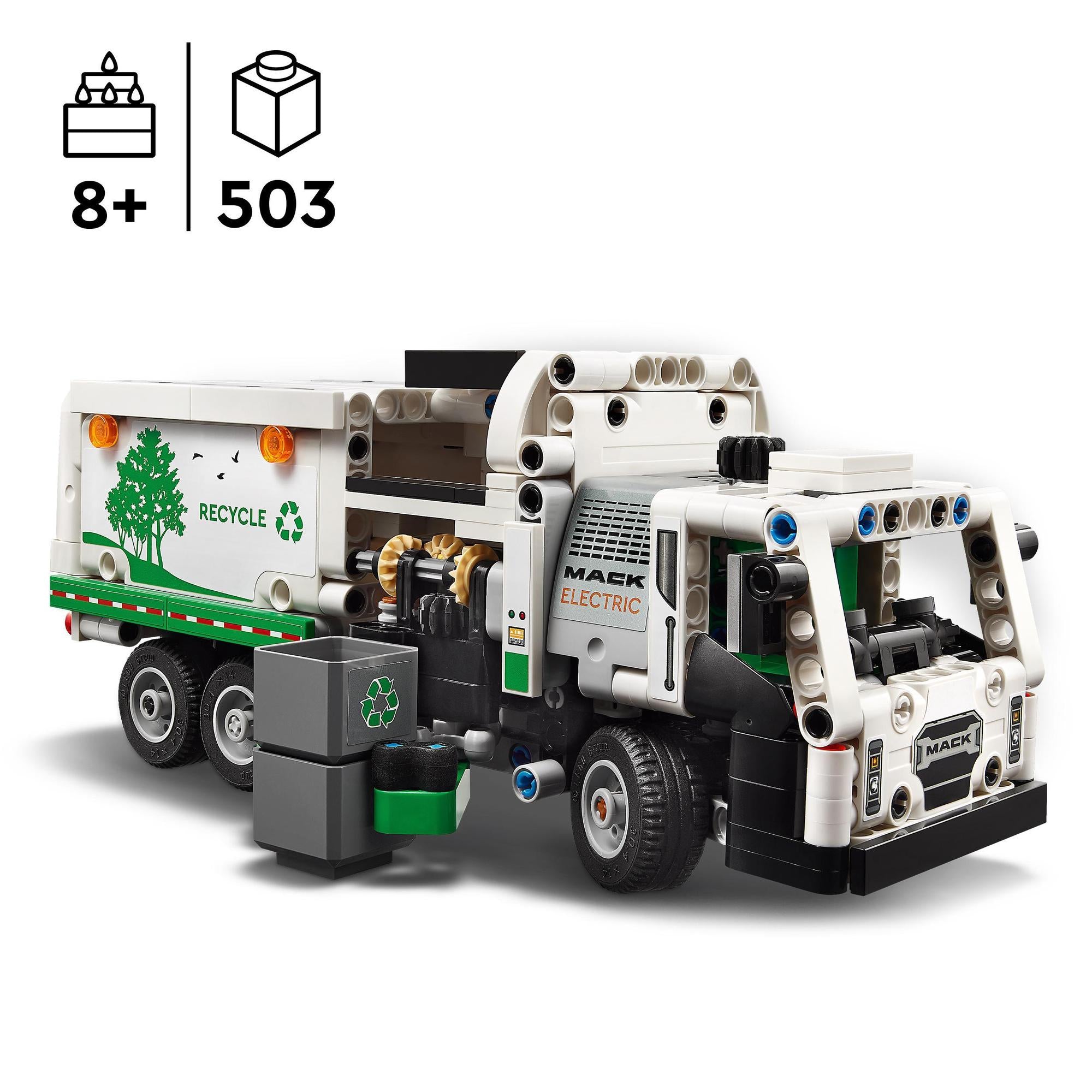 LEGO® | 42167 | Mack® LR Electric Müllwagen