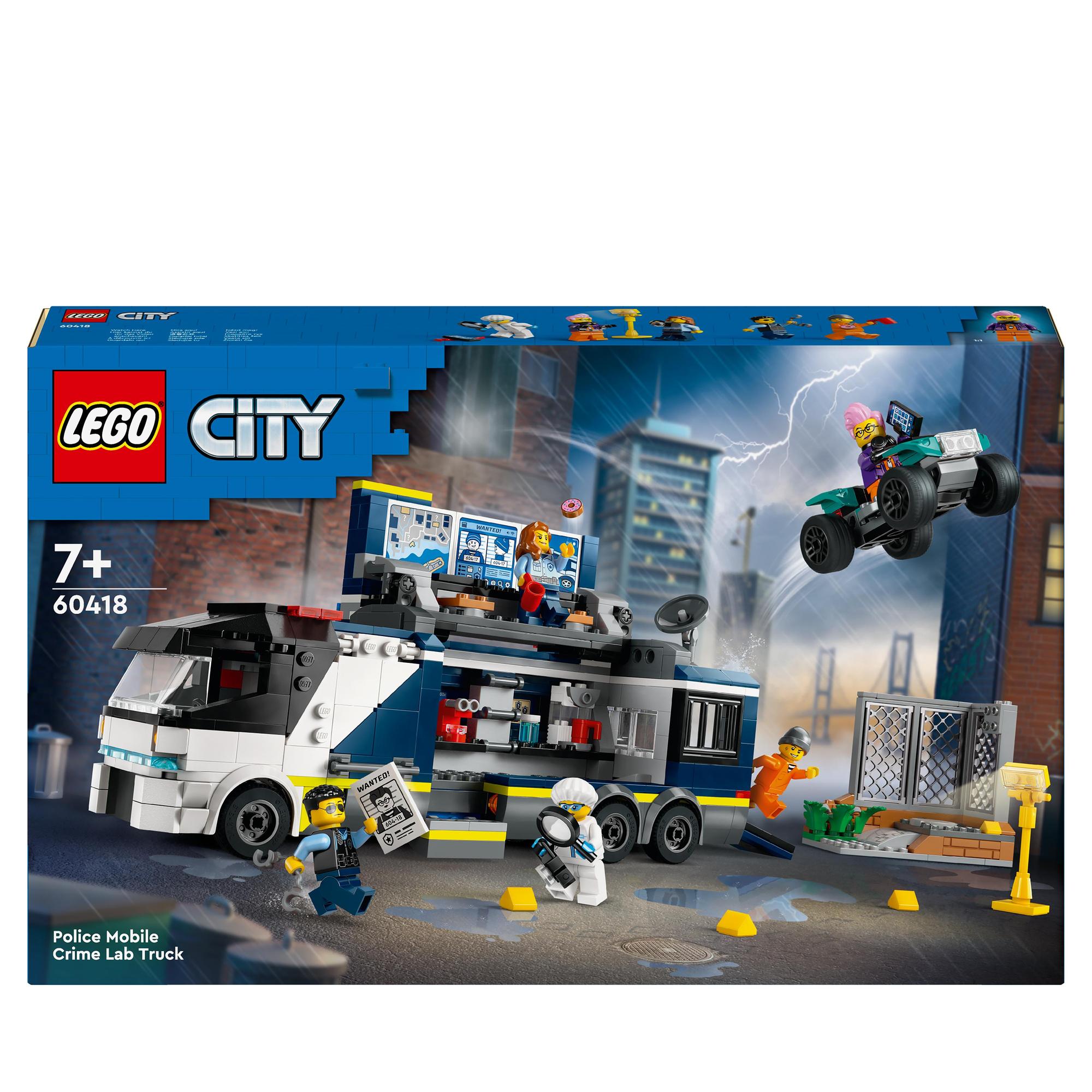 LEGO® | 60418 | Polizeitruck mit Labor