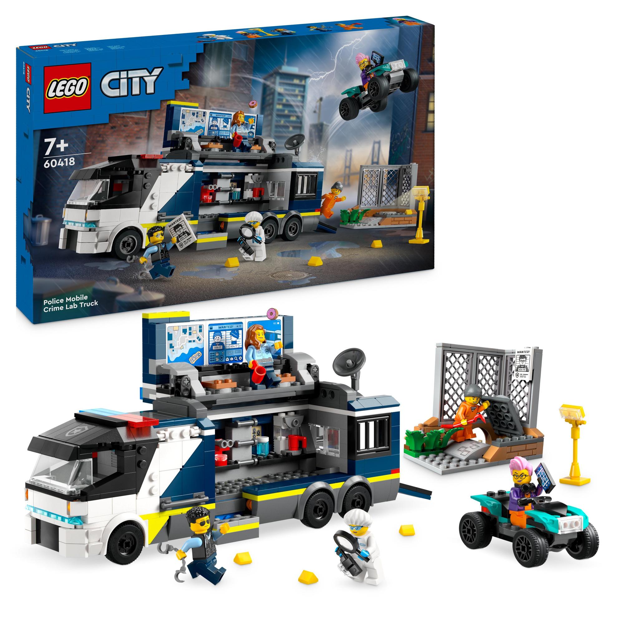 LEGO® | 60418 | Polizeitruck mit Labor