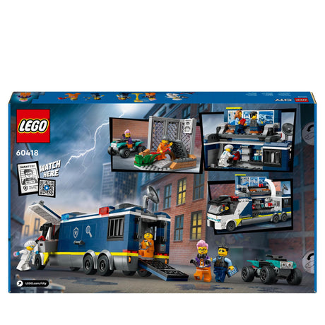 LEGO® | 60418 | Polizeitruck mit Labor