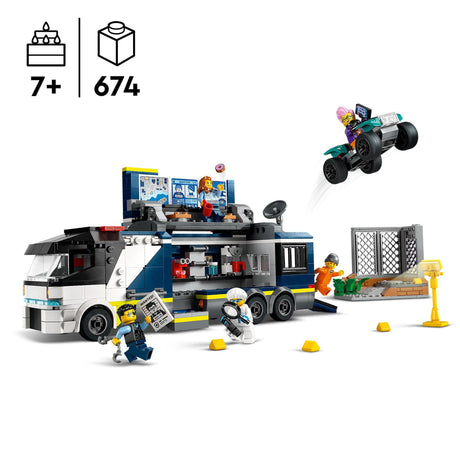 LEGO® | 60418 | Polizeitruck mit Labor