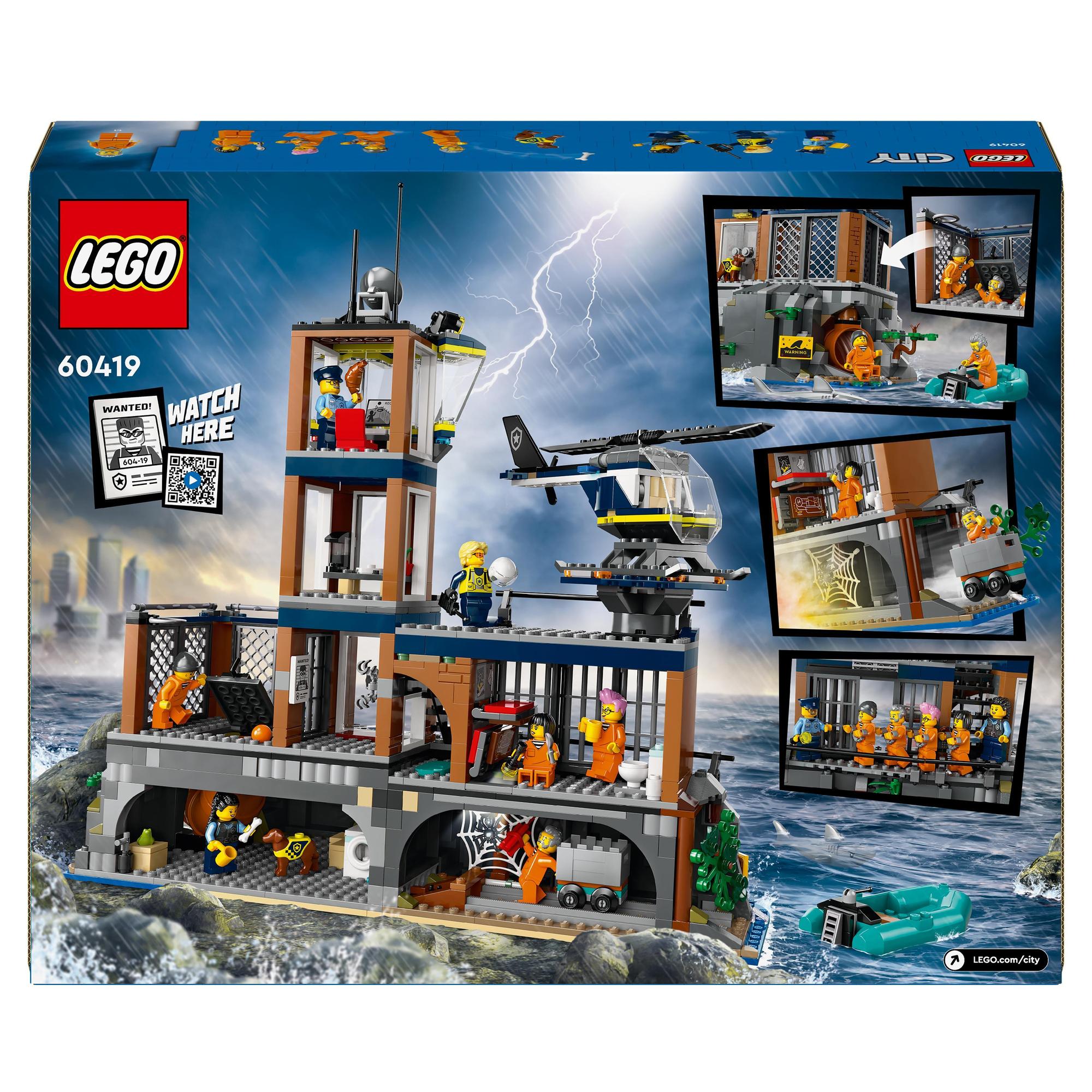 LEGO® | 60419 | Polizeistation auf der Gefängnisinsel