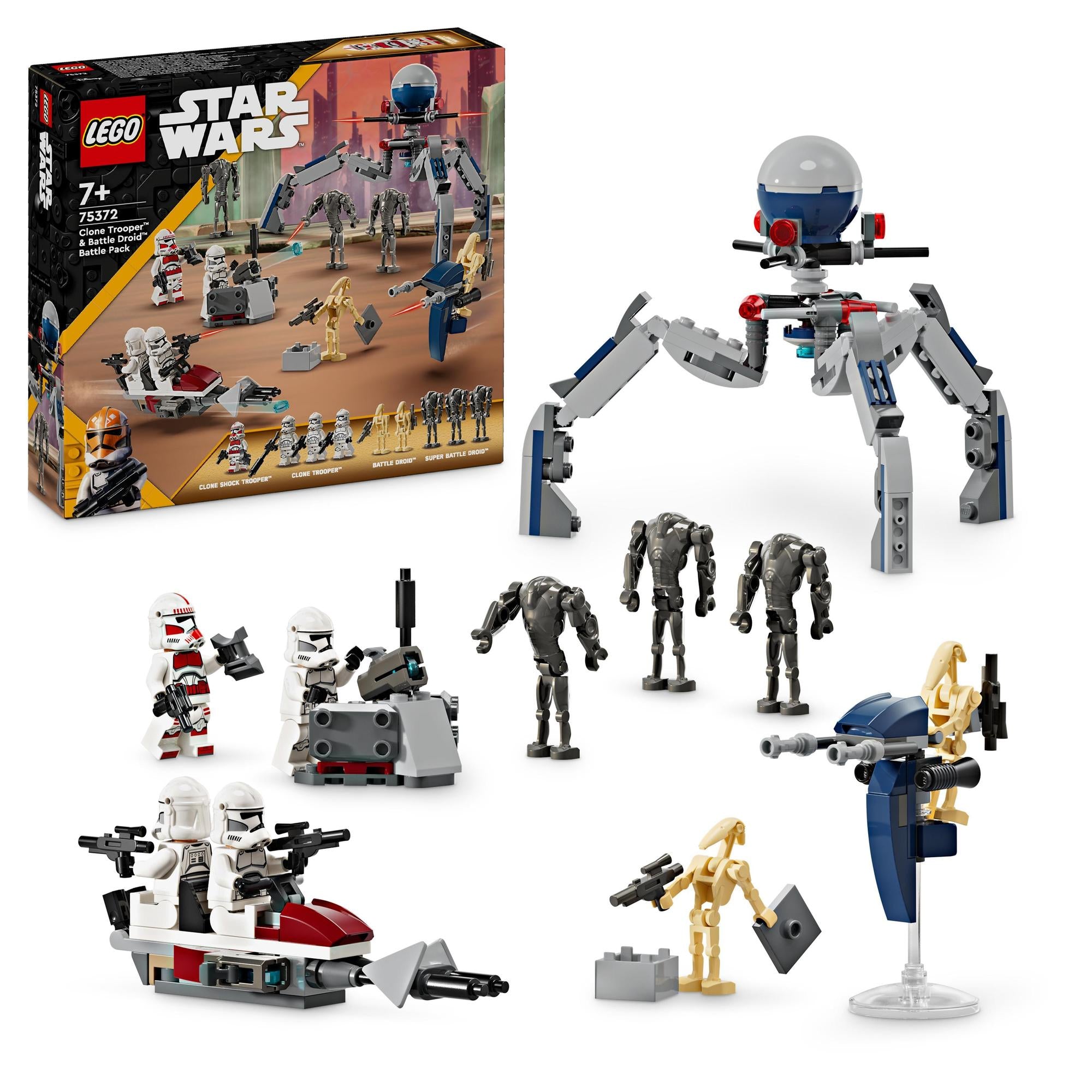 LEGO® | 75372 | Clone Trooper™ & Battle Droid™ Battle Pack