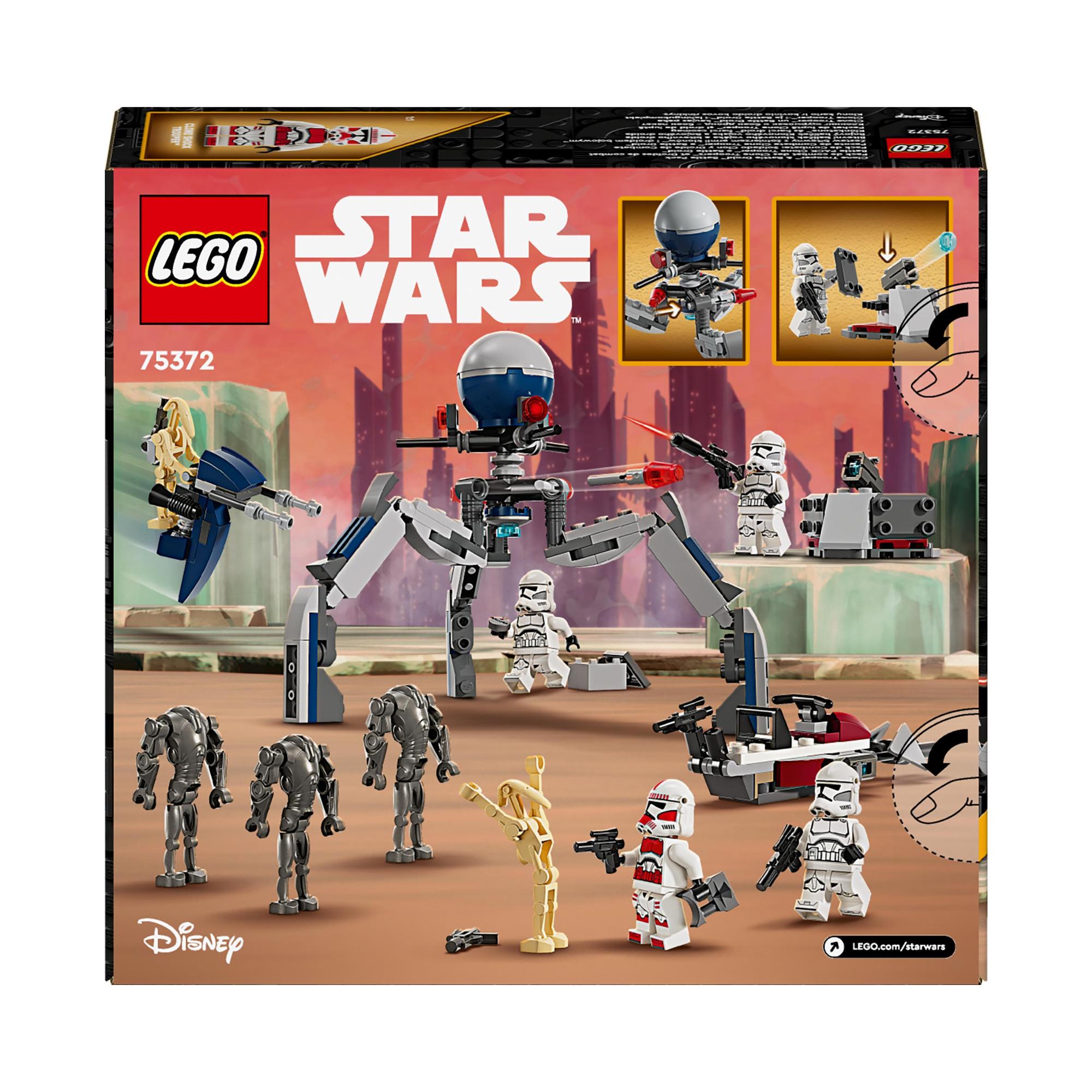 LEGO® | 75372 | Clone Trooper™ & Battle Droid™ Battle Pack