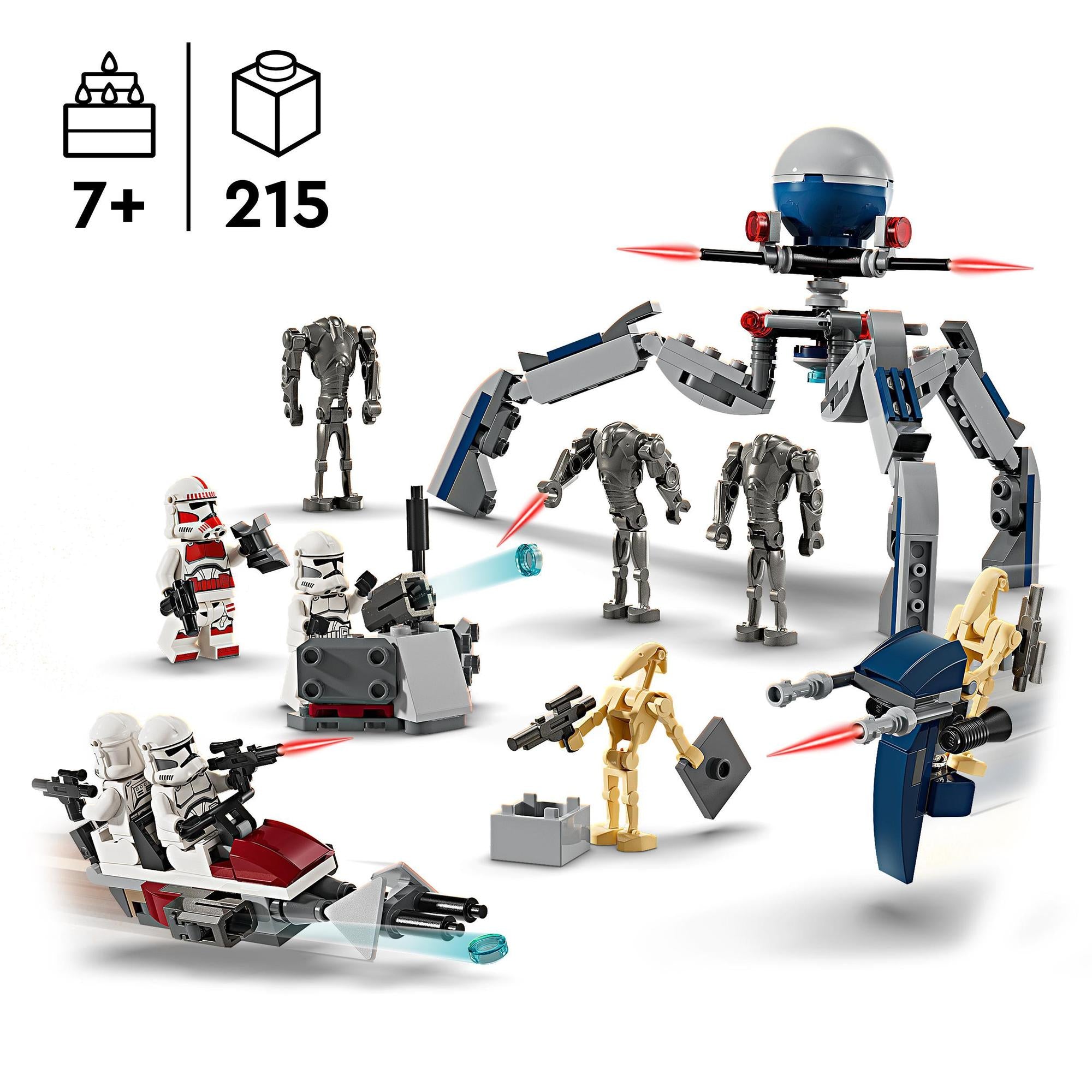 LEGO® | 75372 | Clone Trooper™ & Battle Droid™ Battle Pack