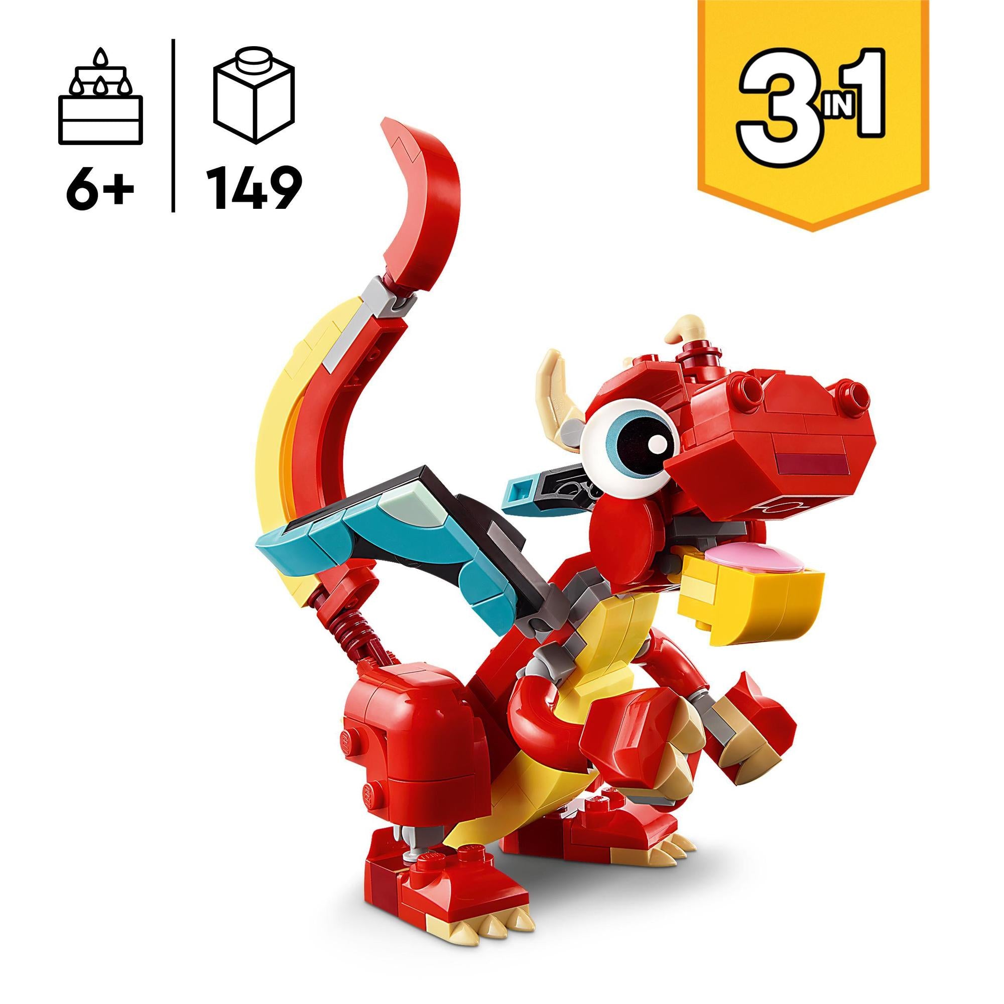 LEGO® | 31145 | Roter Drache