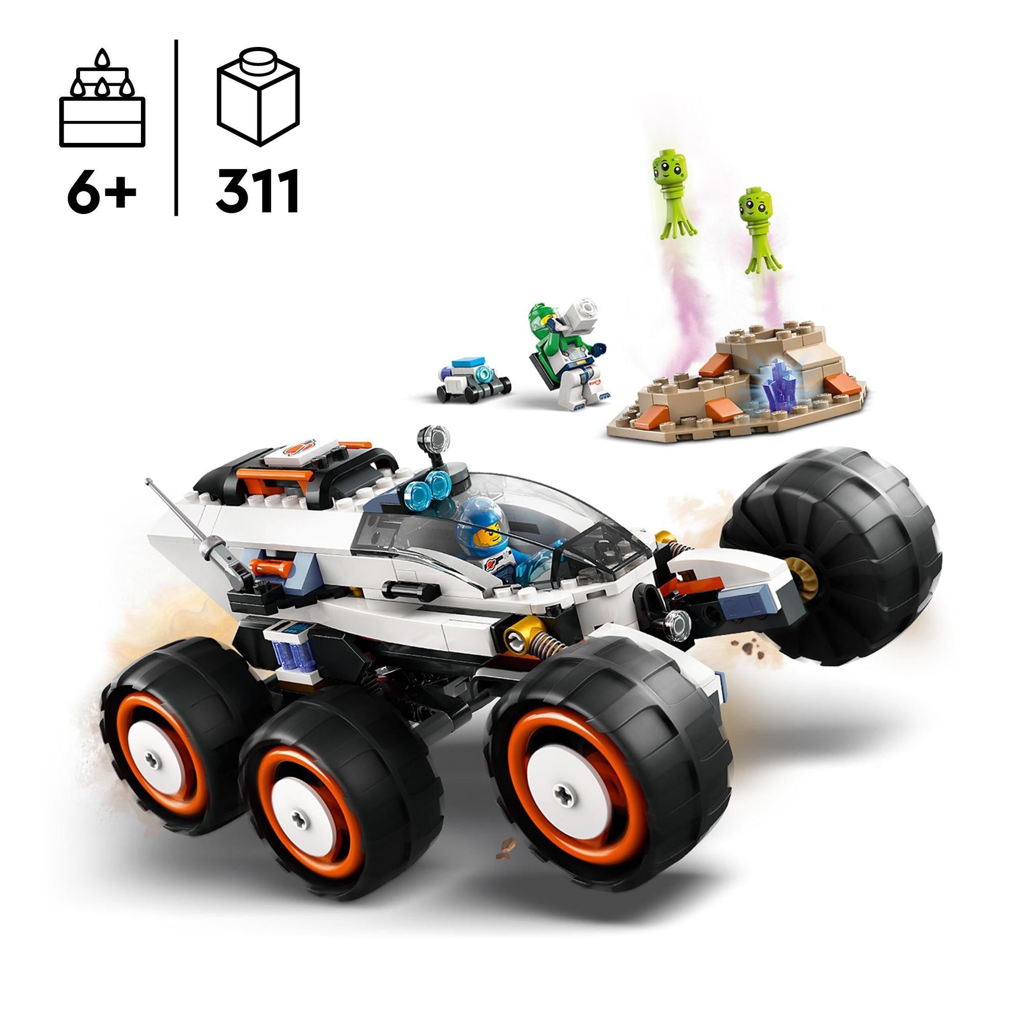 LEGO® | 60431 | Weltraum-Rover mit Außerirdischen