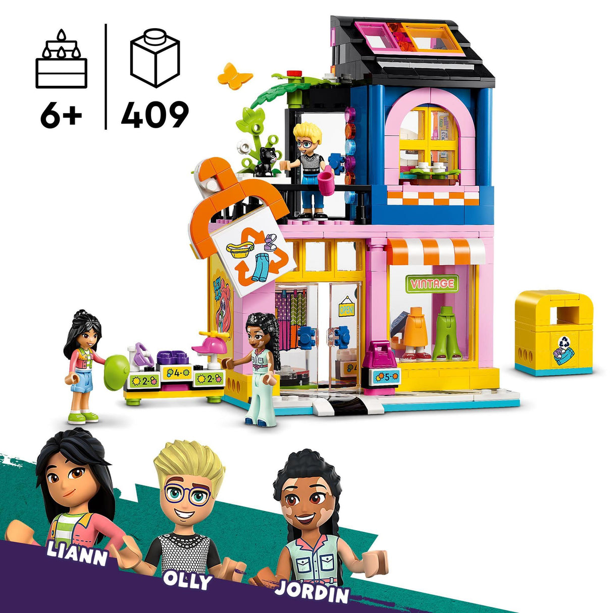 LEGO® | 42614 | Vintage-Modegeschäft