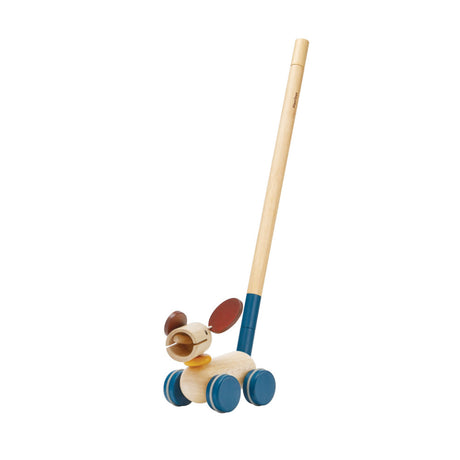 PlanToys | Nachziehtier Welpe
