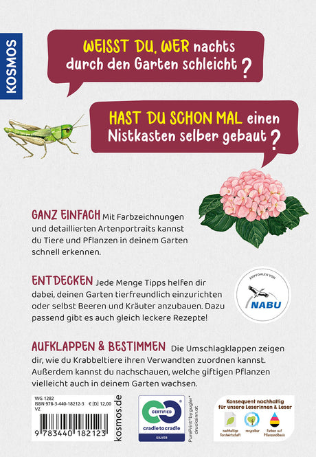 KOSMOS | Kindernaturführer Was lebt im Garten?
