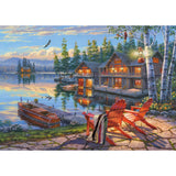 Schmidt Spiele | Seeufer am Loon Lake, New York