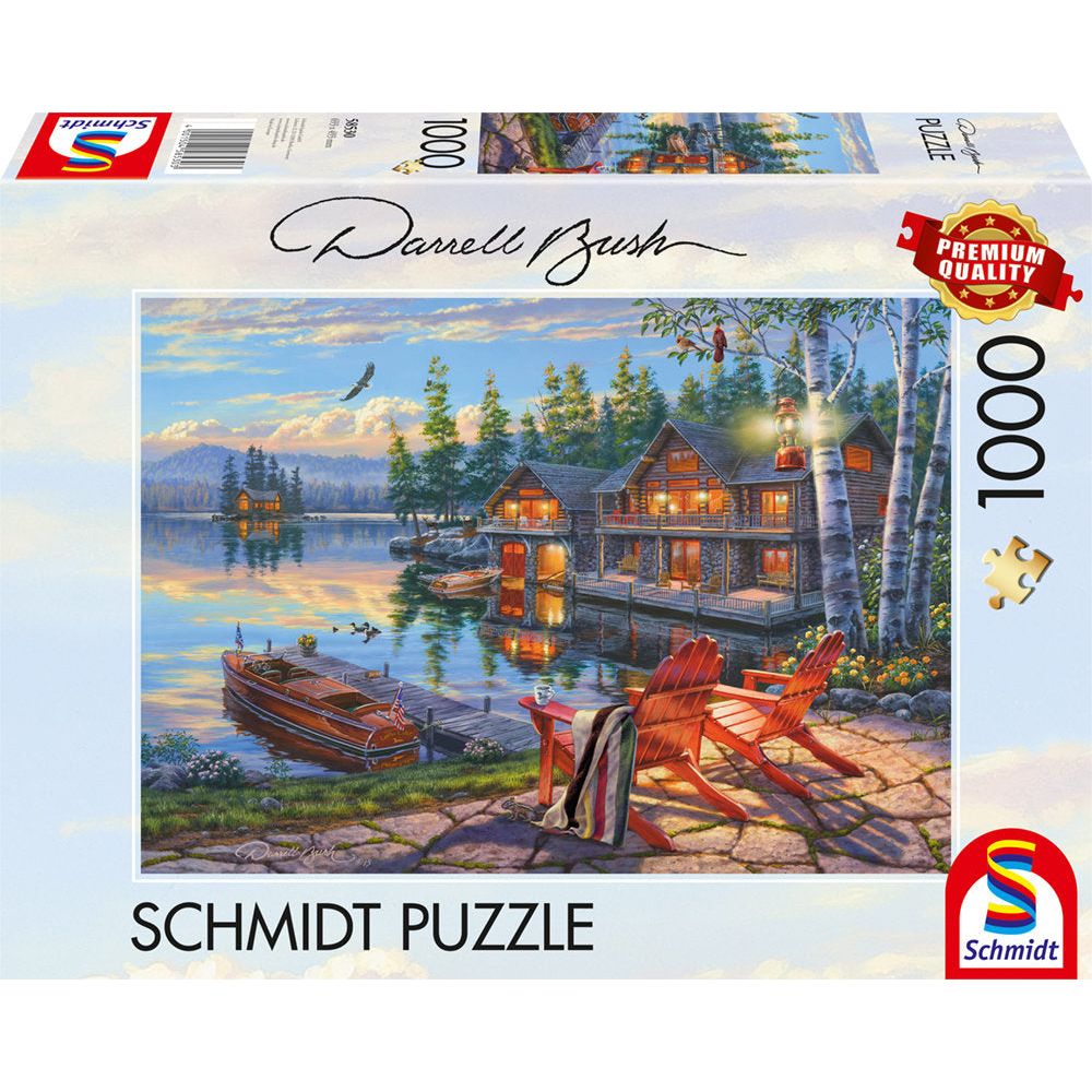 Schmidt Spiele | Seeufer am Loon Lake, New York