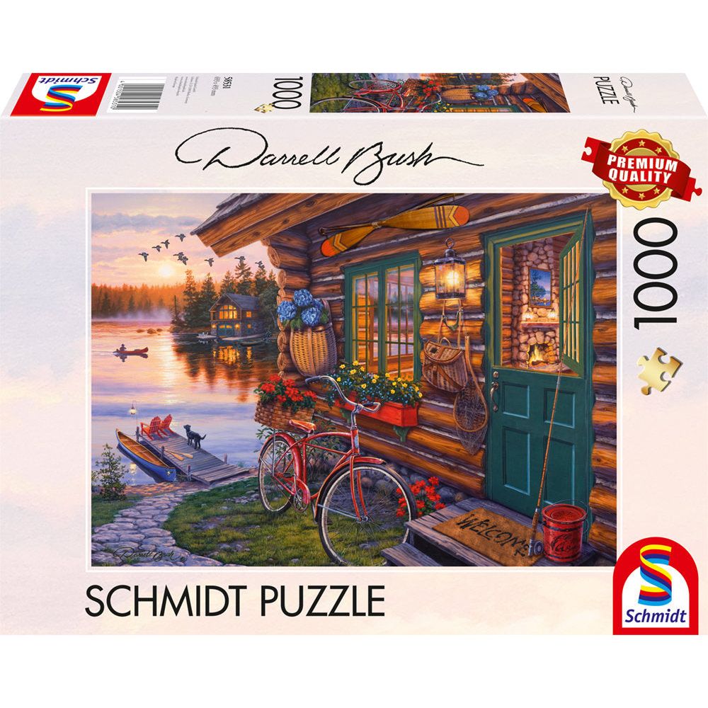 Schmidt Spiele | Seehütte mit Fahrrad