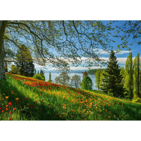 Schmidt Spiele | Frühlingsallee zur Tulpenblüte, Insel Mainau