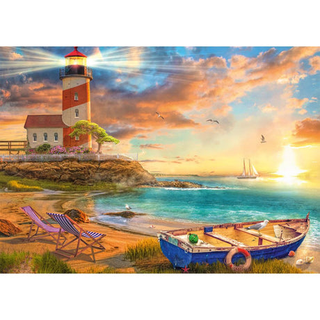 Schmidt Spiele | Sonnenuntergang in der Leuchtturm-Bucht