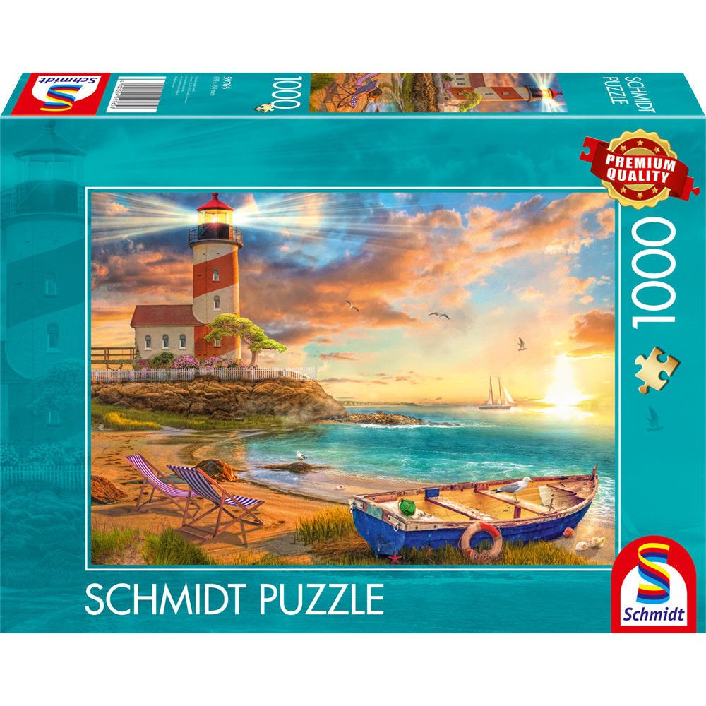 Schmidt Spiele | Sonnenuntergang in der Leuchtturm-Bucht