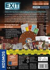 KOSMOS | EXIT® - Das Spiel: Das Verschwinden des Sherlock Holmes (F)