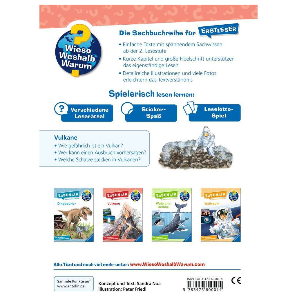 Ravensburger | Wieso? Weshalb? Warum? Erstleser, Band 3: Wale und Delfine