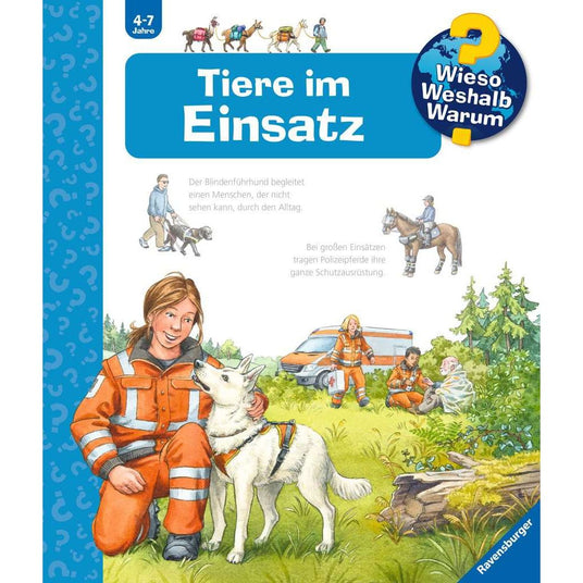 Ravensburger | Wieso? Weshalb? Warum?, Band 16: Tiere im Einsatz