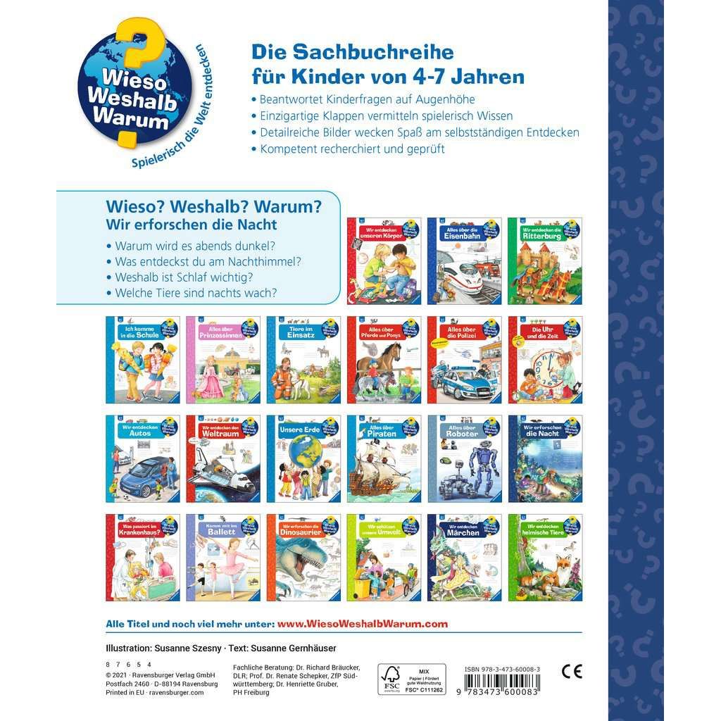 Ravensburger | Wieso? Weshalb? Warum?, Band 48: Wir erforschen die Nacht