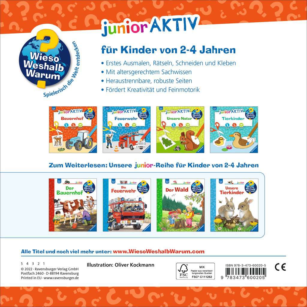 Ravensburger | Wieso? Weshalb? Warum? junior AKTIV: Bauernhof