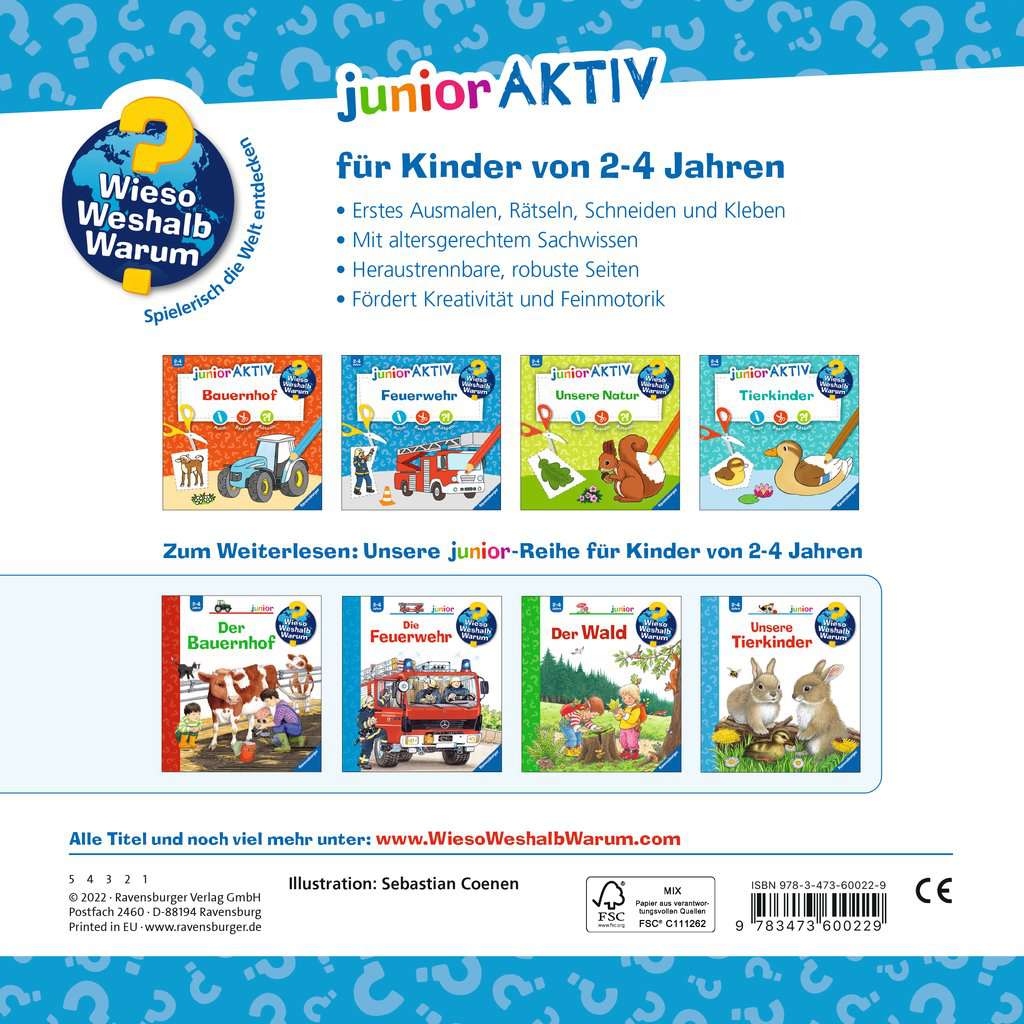 Ravensburger | Wieso? Weshalb? Warum? junior AKTIV: Feuerwehr