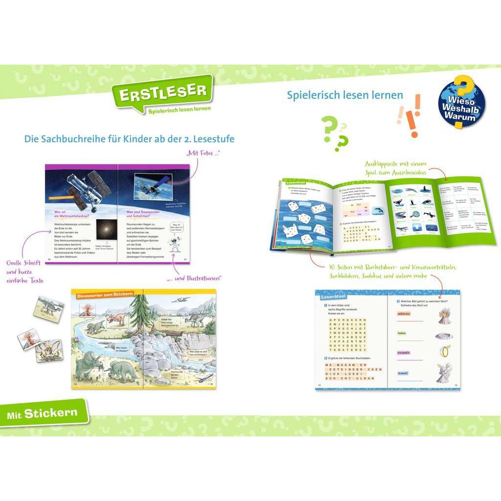 Ravensburger | Wieso? Weshalb? Warum? Erstleser, Band 8: Ozeane