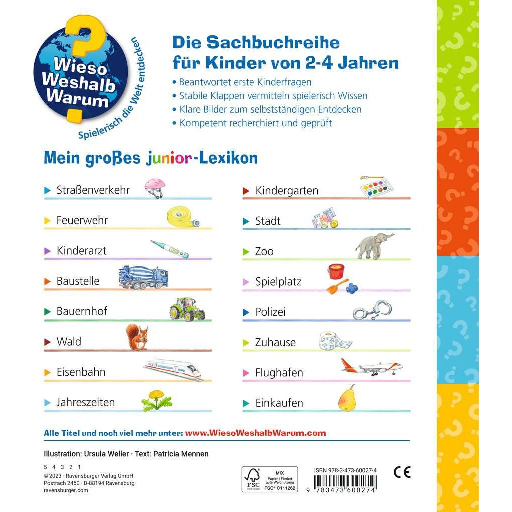 Ravensburger | Wieso? Weshalb? Warum? Mein großes junior-Lexikon