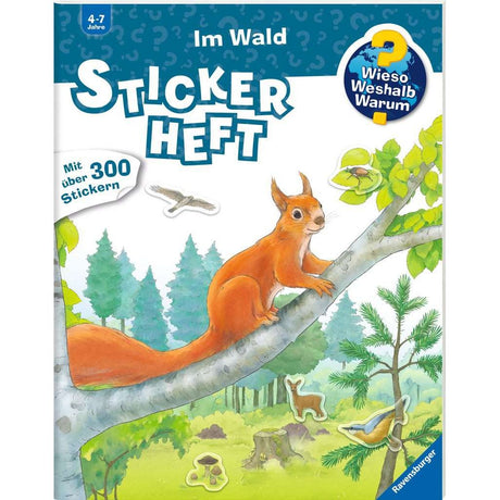 Ravensburger | Wieso? Weshalb? Warum? Stickerheft: Im Wald
