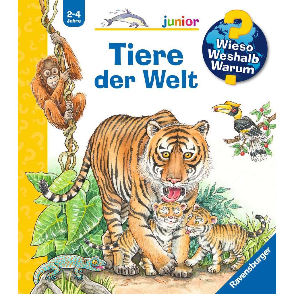 Ravensburger | Wieso? Weshalb? Warum? junior, Band 73: Tiere der Welt