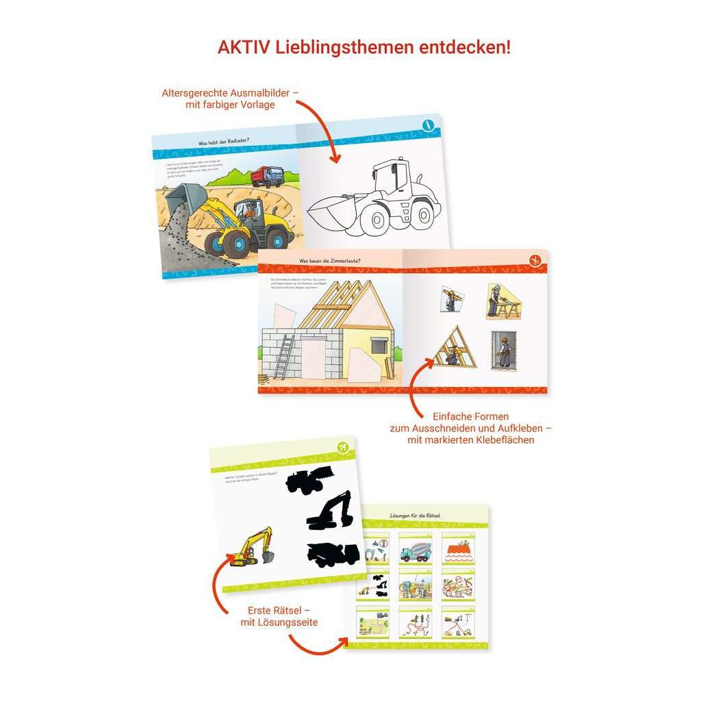 Ravensburger | Wieso? Weshalb? Warum? junior AKTIV: Baustelle