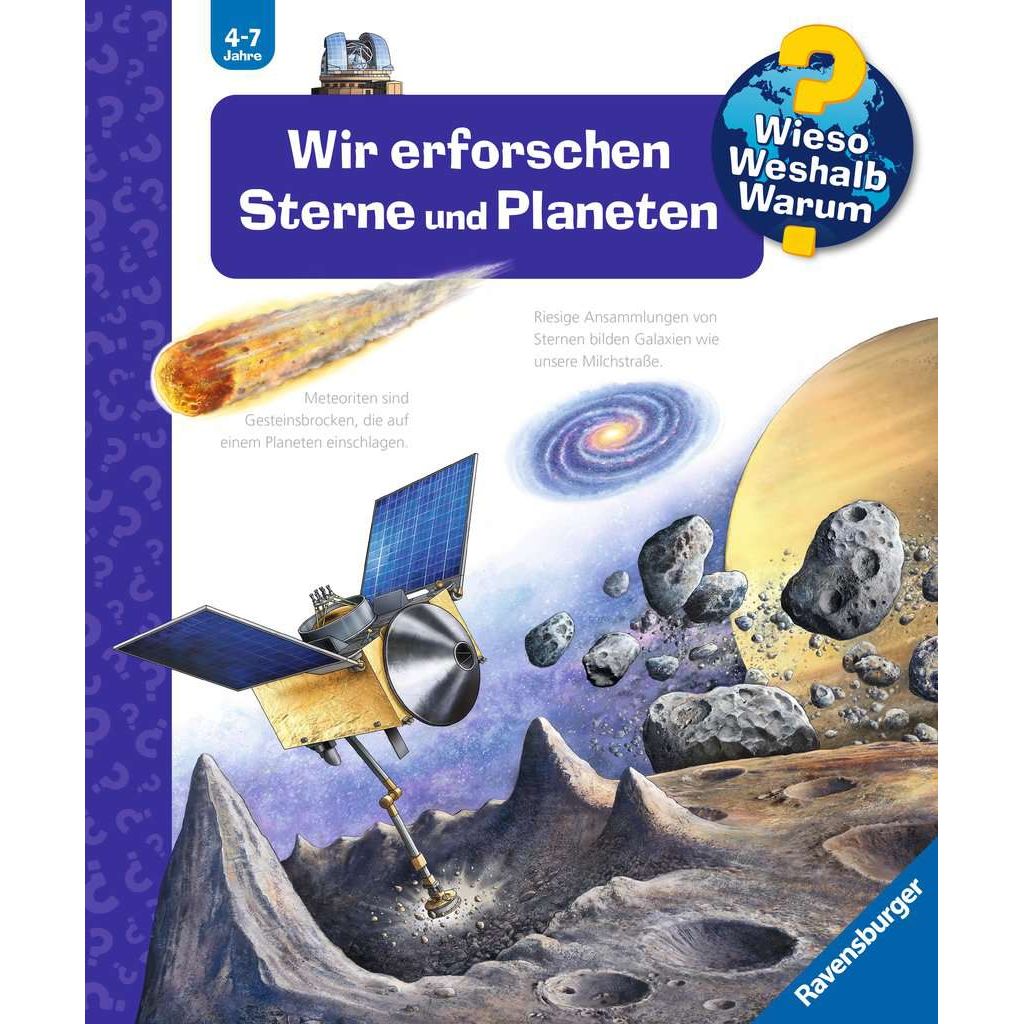 Ravensburger | Wieso? Weshalb? Warum?, Band 59: Wir erforschen Sterne und Planeten