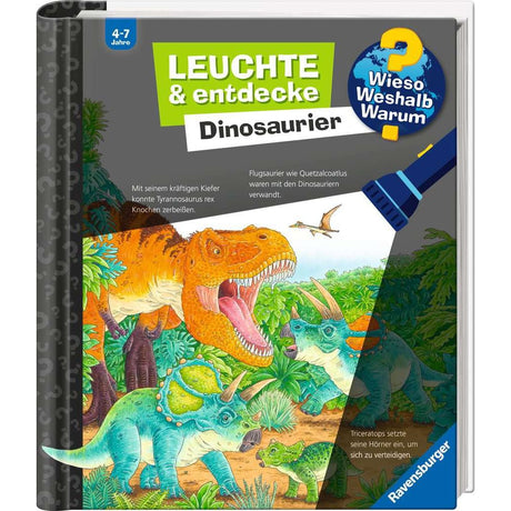 Ravensburger | Wieso? Weshalb? Warum? Leuchte und entdecke: Dinosaurier